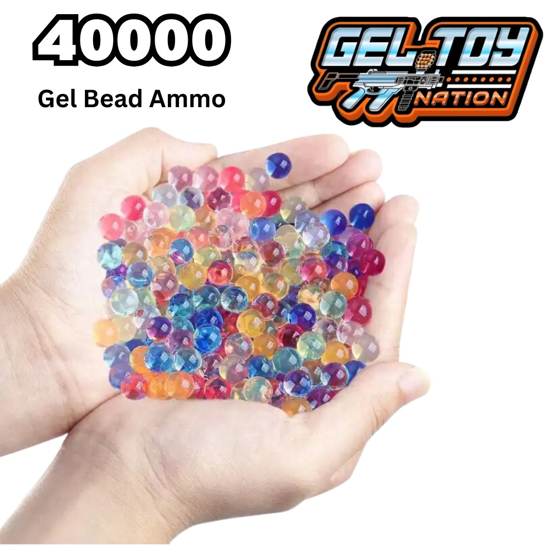 Gel Toy Nation Gel Blaster Gel Bead Ammo 40,000 balls