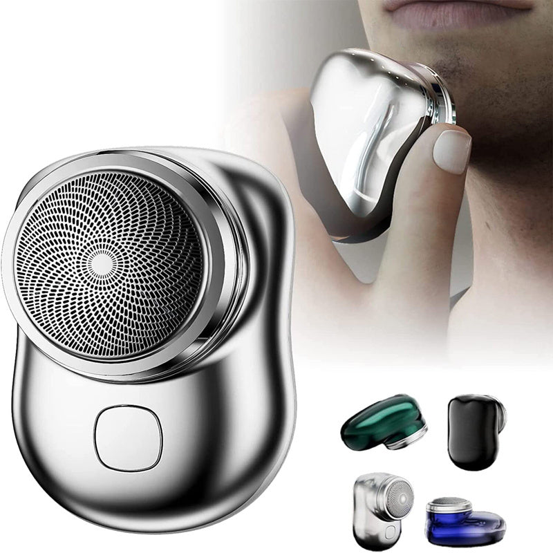 Mini Portable Cordless Face Shaver USB Rechargeable Electric Shaver Wet & Dry Painless Small Size Shaving Machine for Men