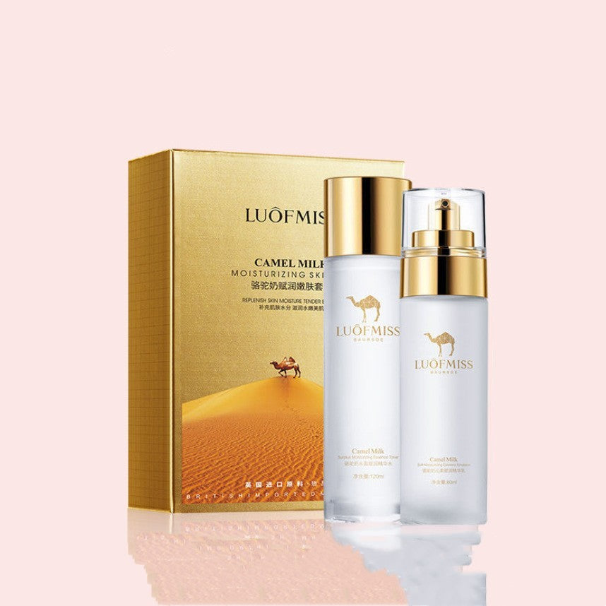 Camel Milk Moisturizing Set Lotion Facial Cream Skin Care Products