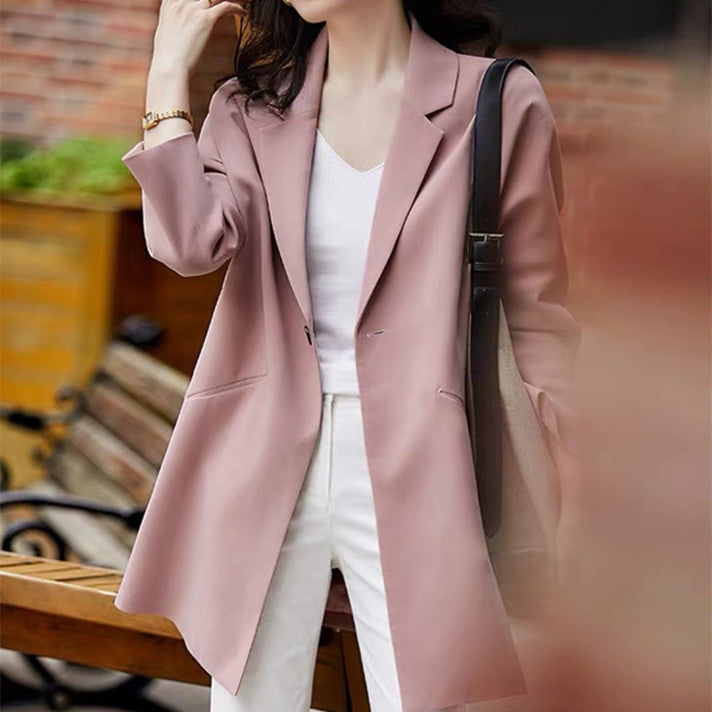 Women's Fashion Casual Spring and Autumn Suit Coat