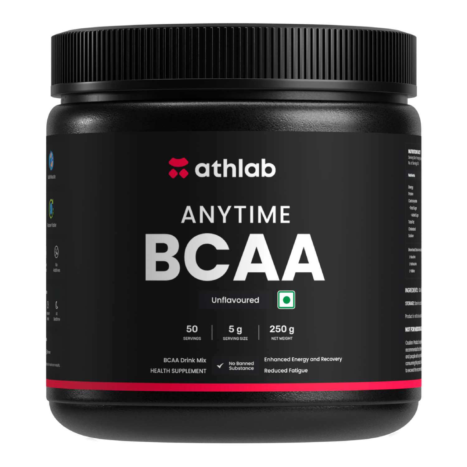 Athlab Anytime BCAA - 250g