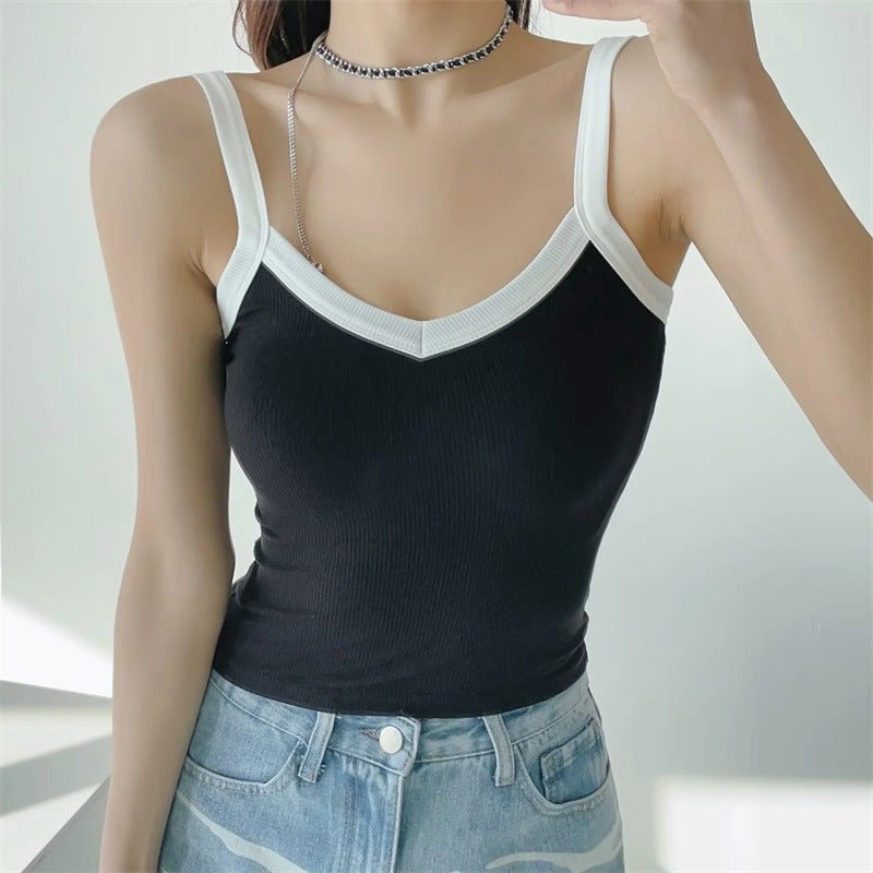 CHIC Sexy Slim Fit Short Vest Girl's Top Spring KT121
