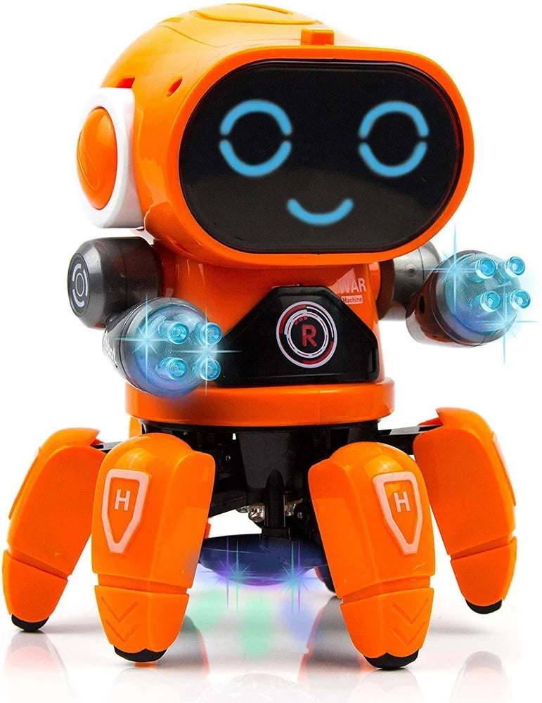 Bot Robot Pioneer Colorful Lights, Music & Dancing Robot Toy