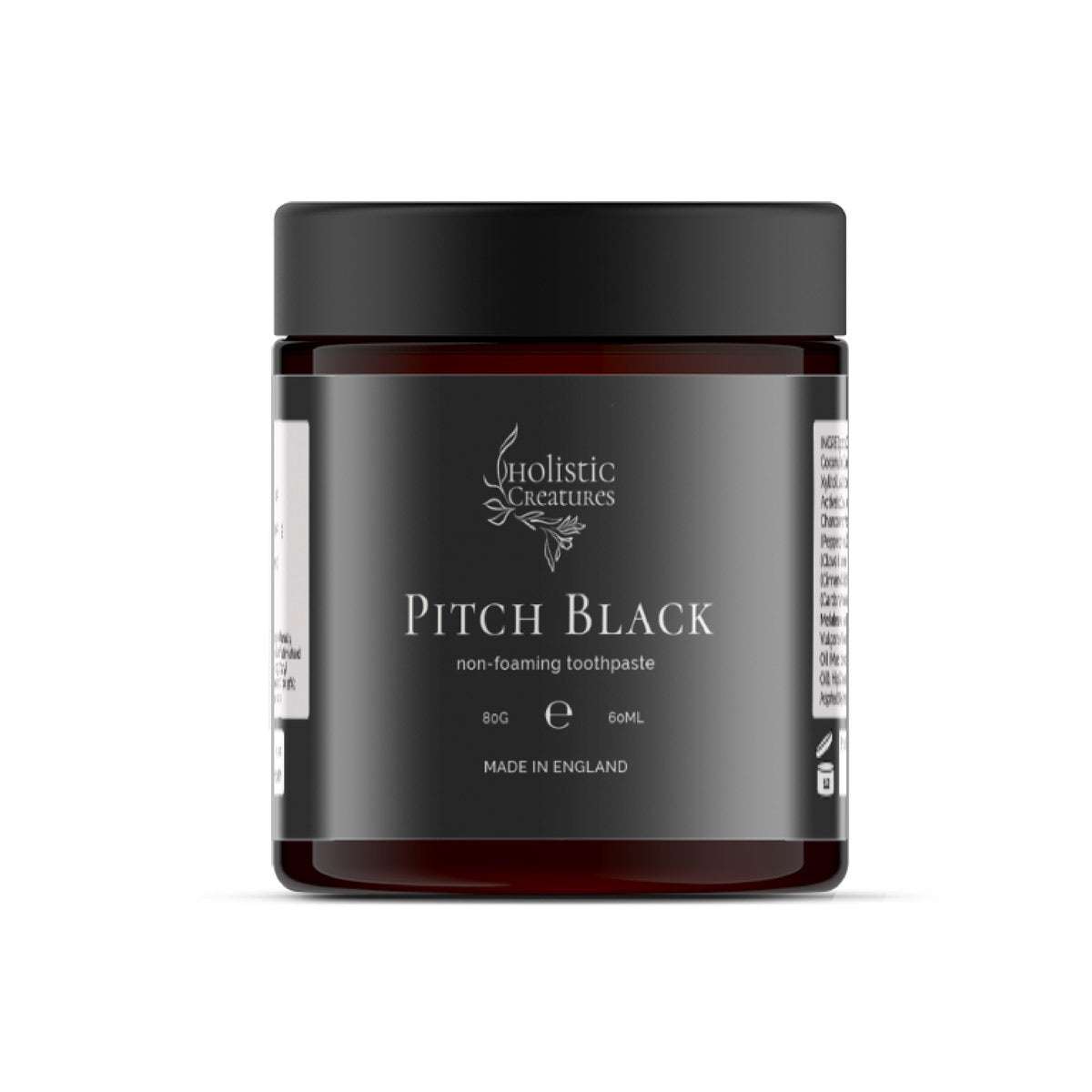 Pitch Black Toothpaste – 60ml