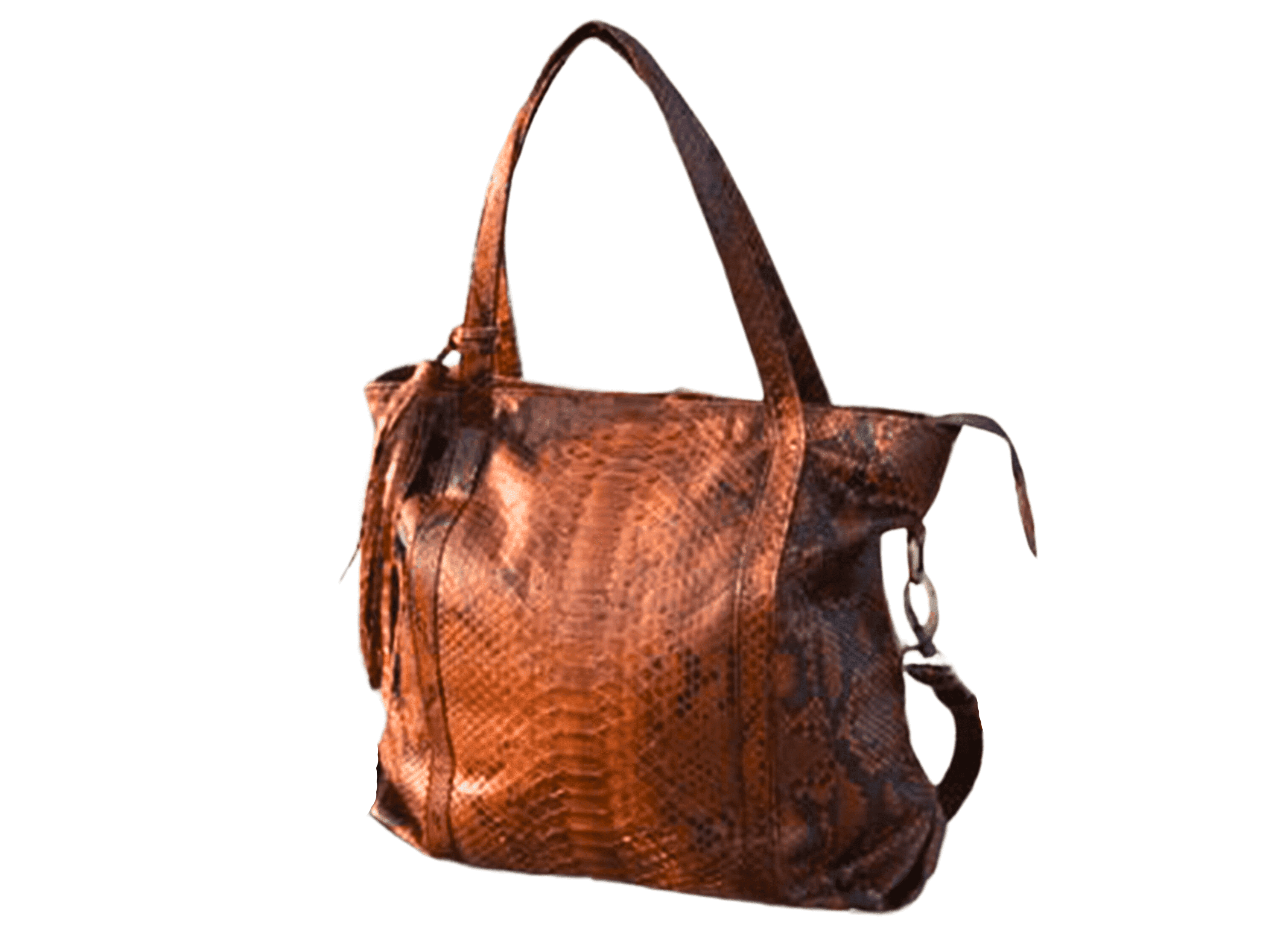 Snakeskin Tote Python Bag