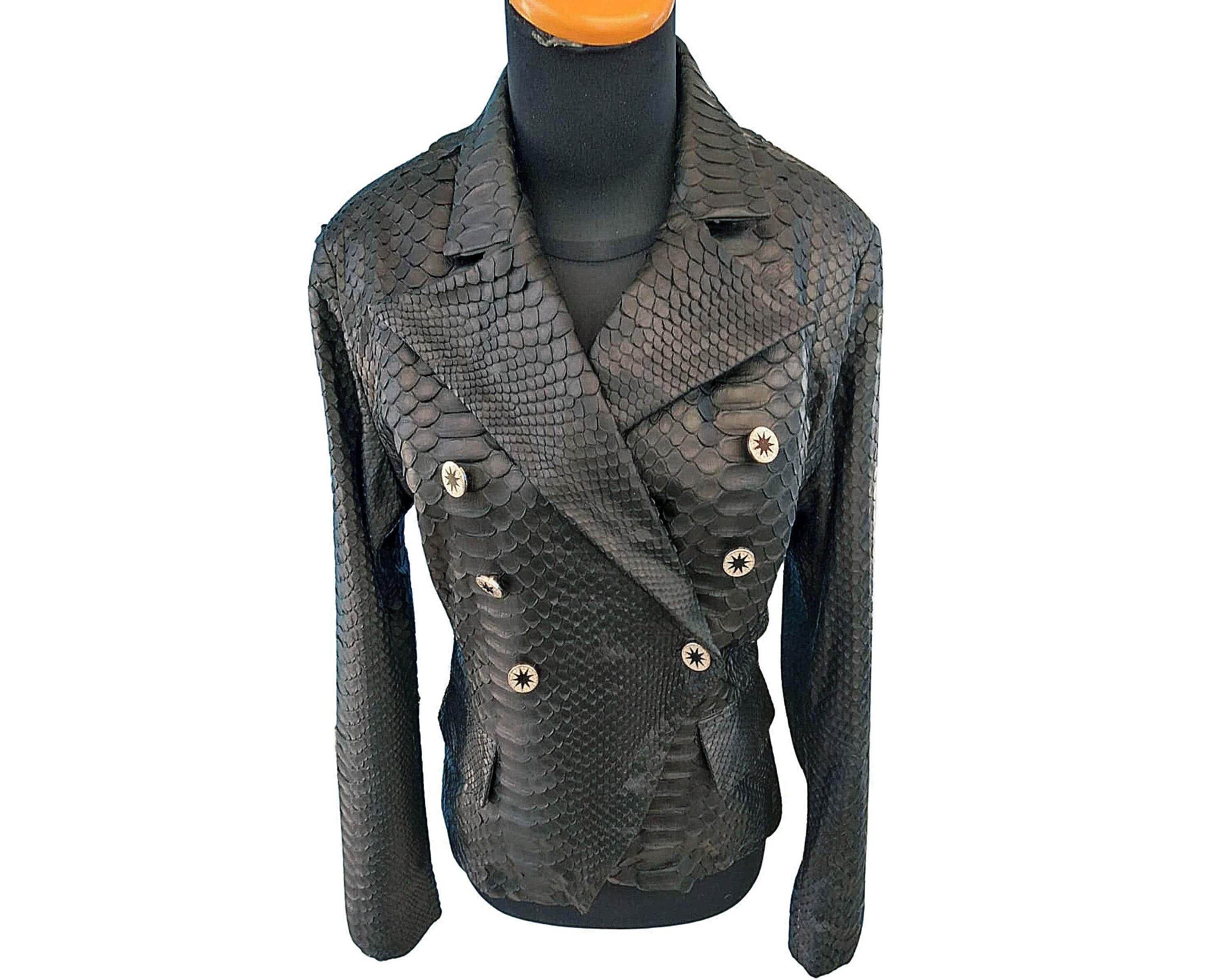 Snakeskin Blazer for Women