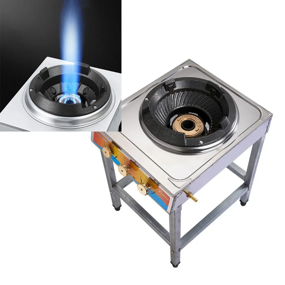 40kw Lpg Gas High Pressure Wok Burner Robust Cooking Frying Stove Fierce Fire Buy Valves Work With Stoves