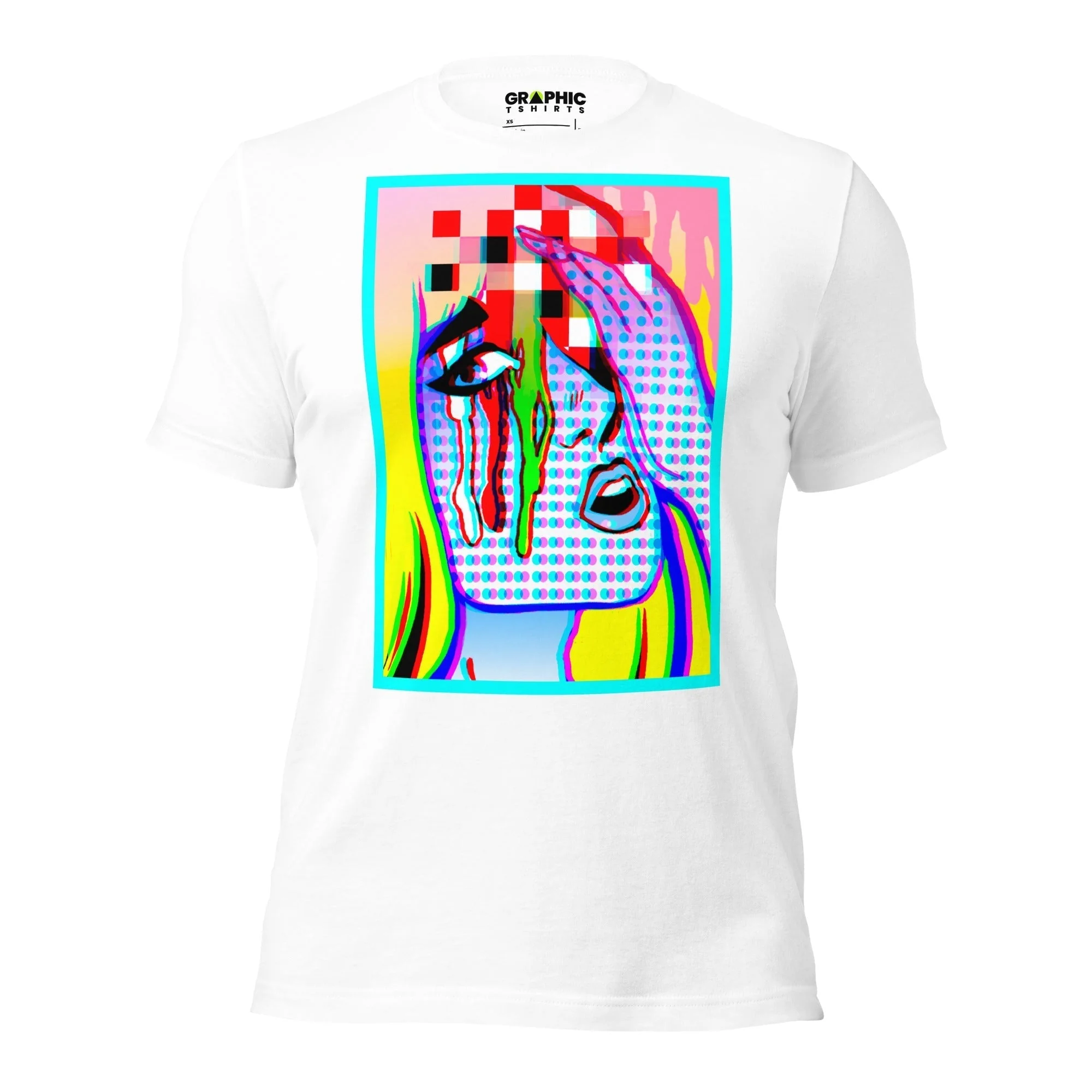 Unisex Crew Neck T-Shirt - Pop Art Emotional Blondie