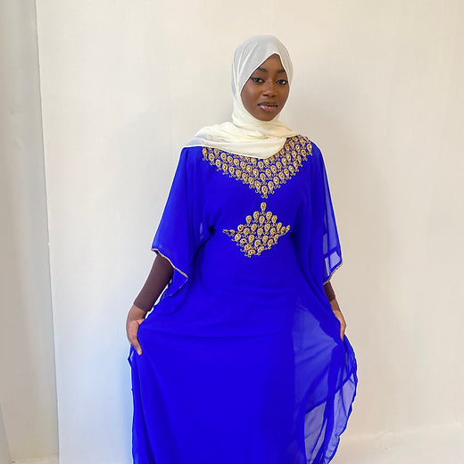 Royal chiffon abaya