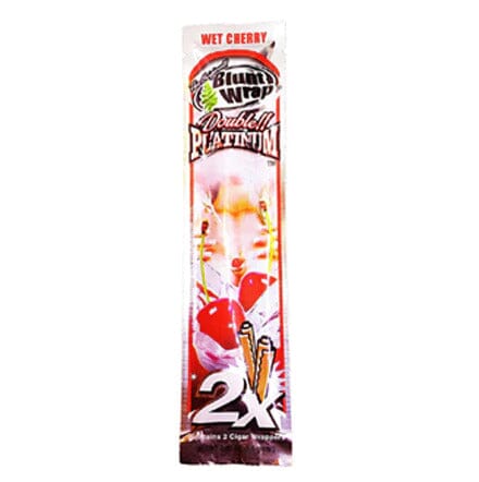 Double Platinum Blunt Wraps (Wet Cherry)