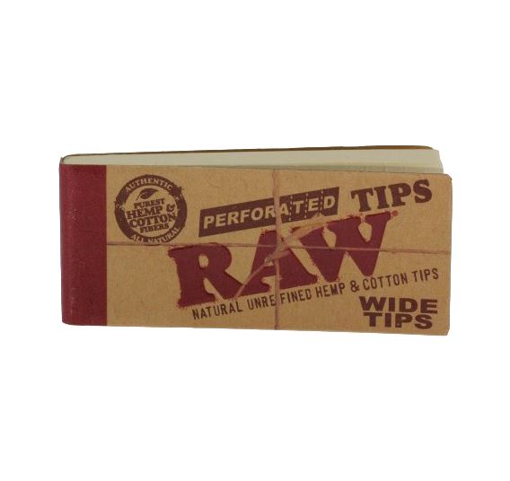 Raw Perforated Wide Tips