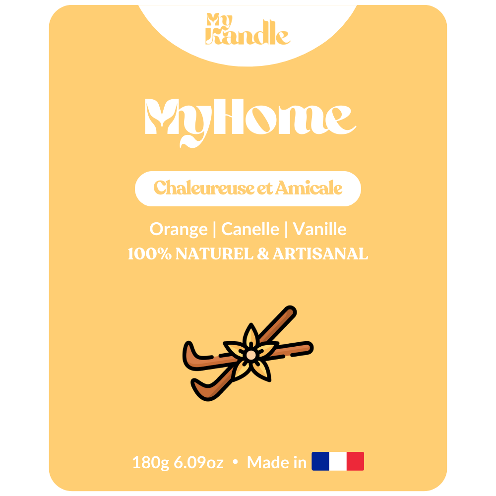 MyHome - Bougie d'Aromathérapie