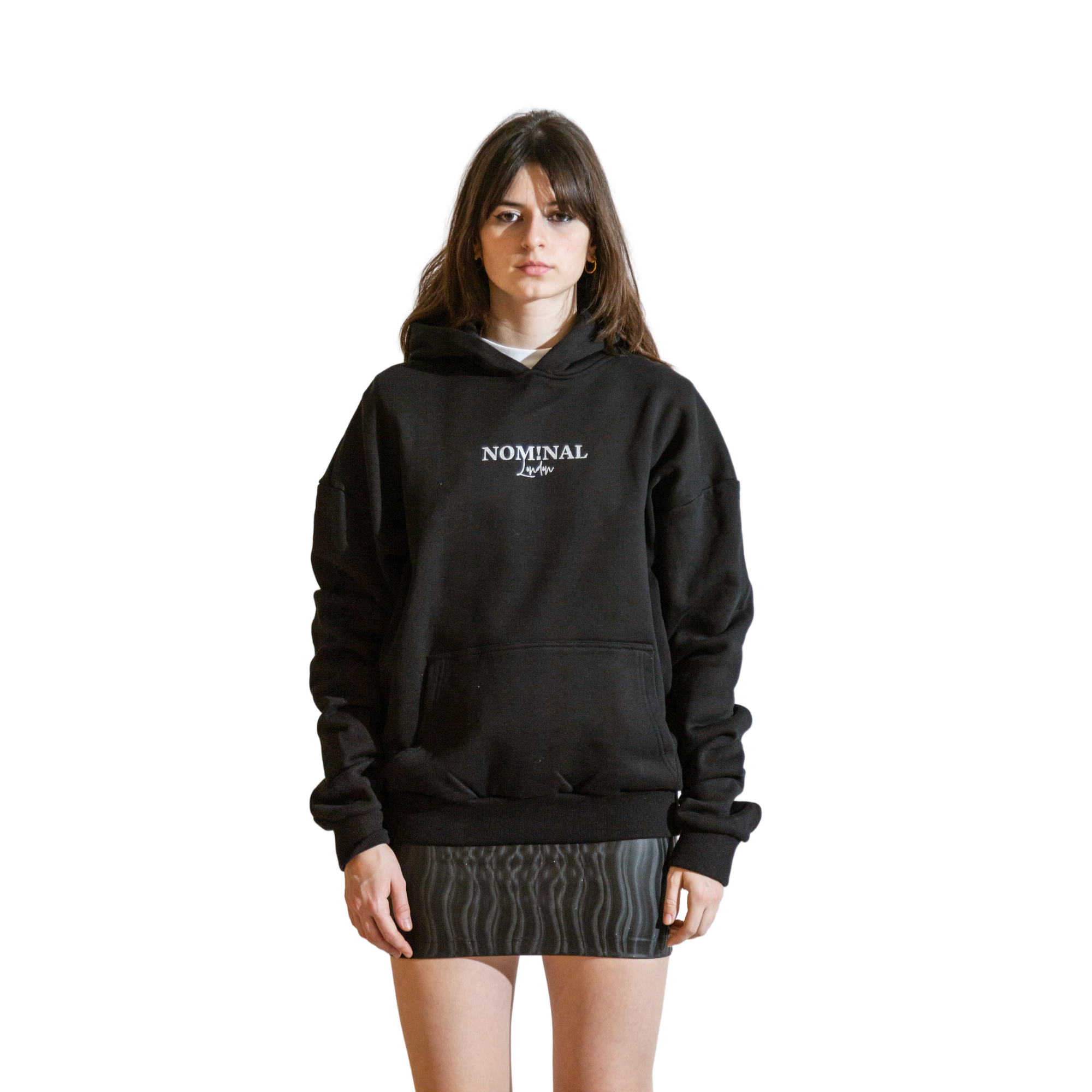 Black ICON Hoodie  Feminine Style