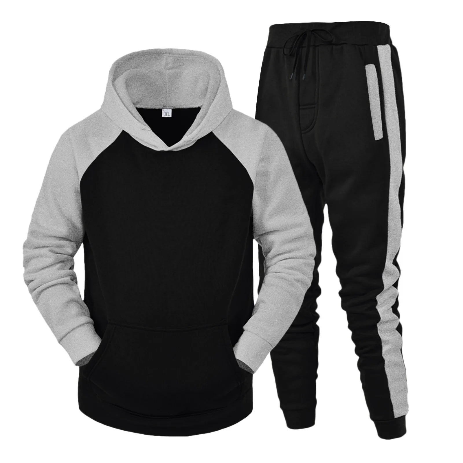 Men Tracksuit Sets Hoodie+Pants Two-Pieces