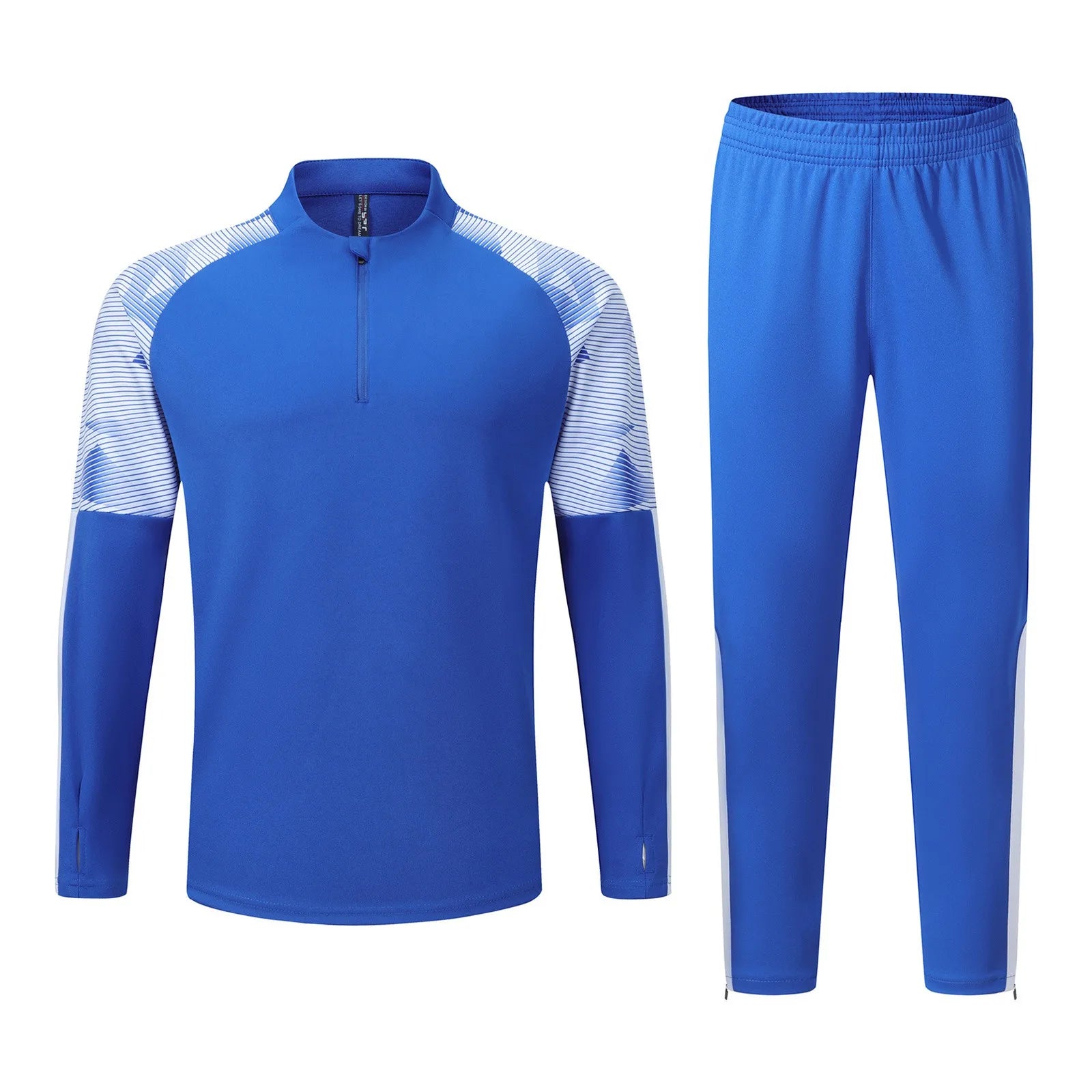 Tow-Piece Autumn Winter Sportswear Brand Tracksuit For Men