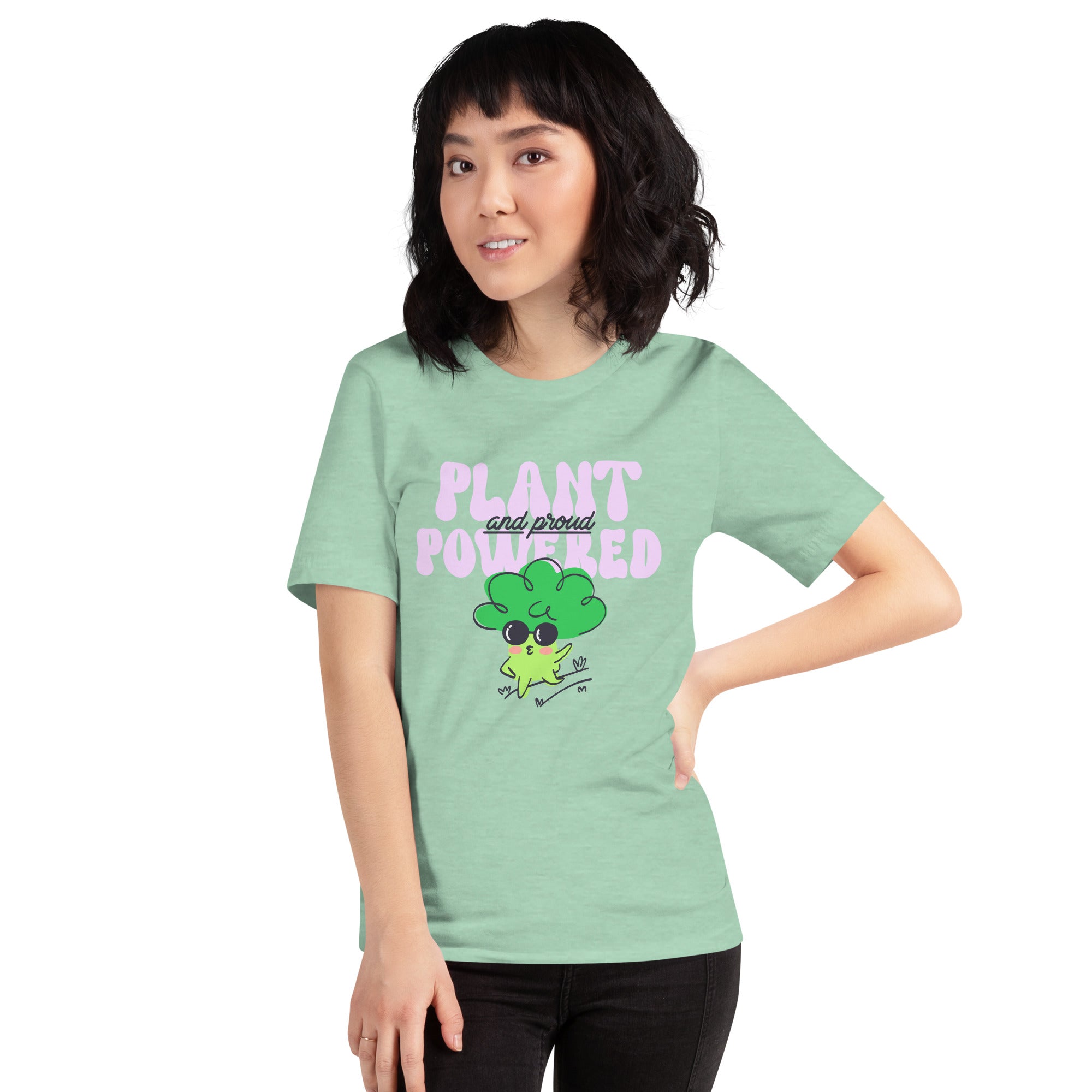 Vegan vegetarian brocoli t-shirt