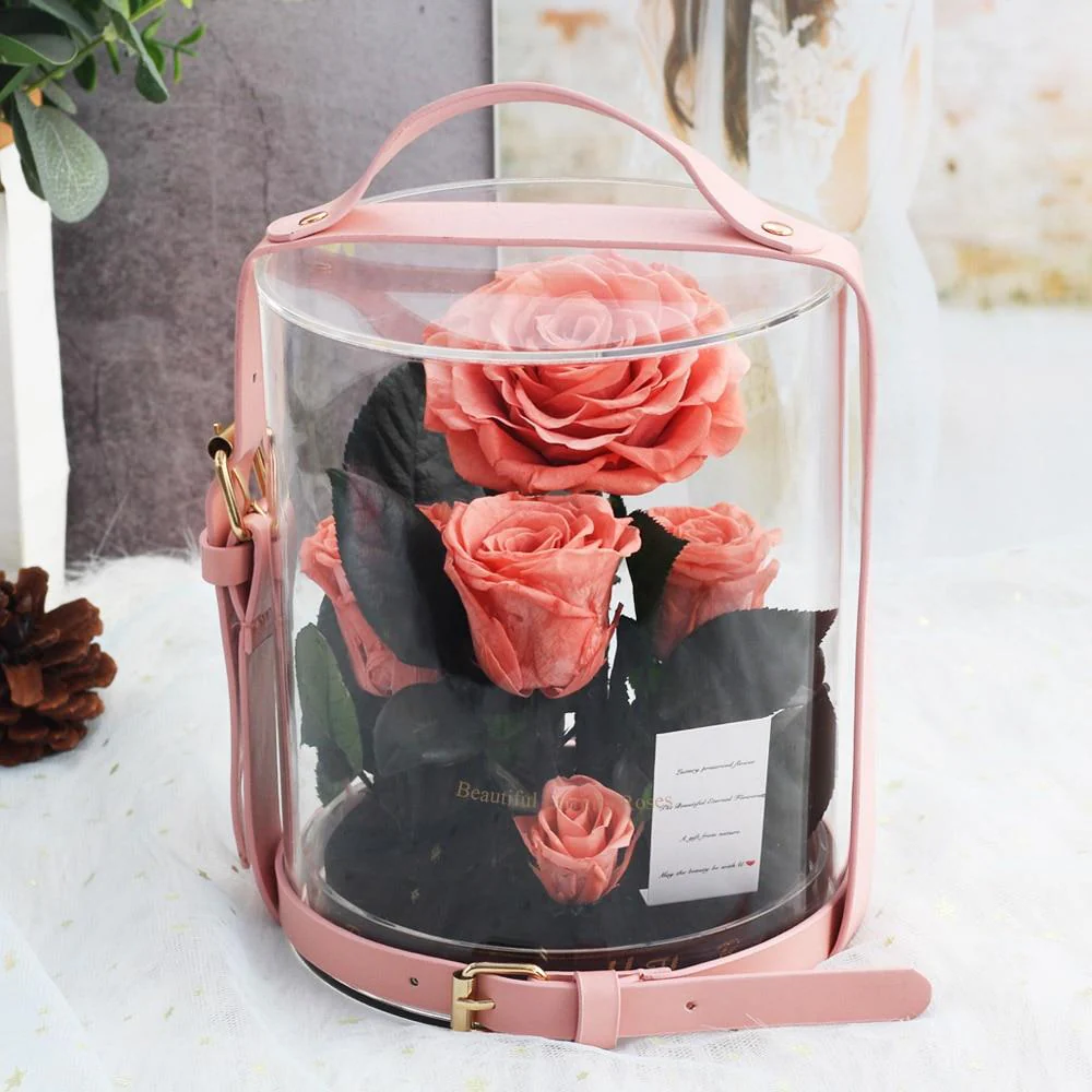 Limited Edition Box of Pink Eternal Roses