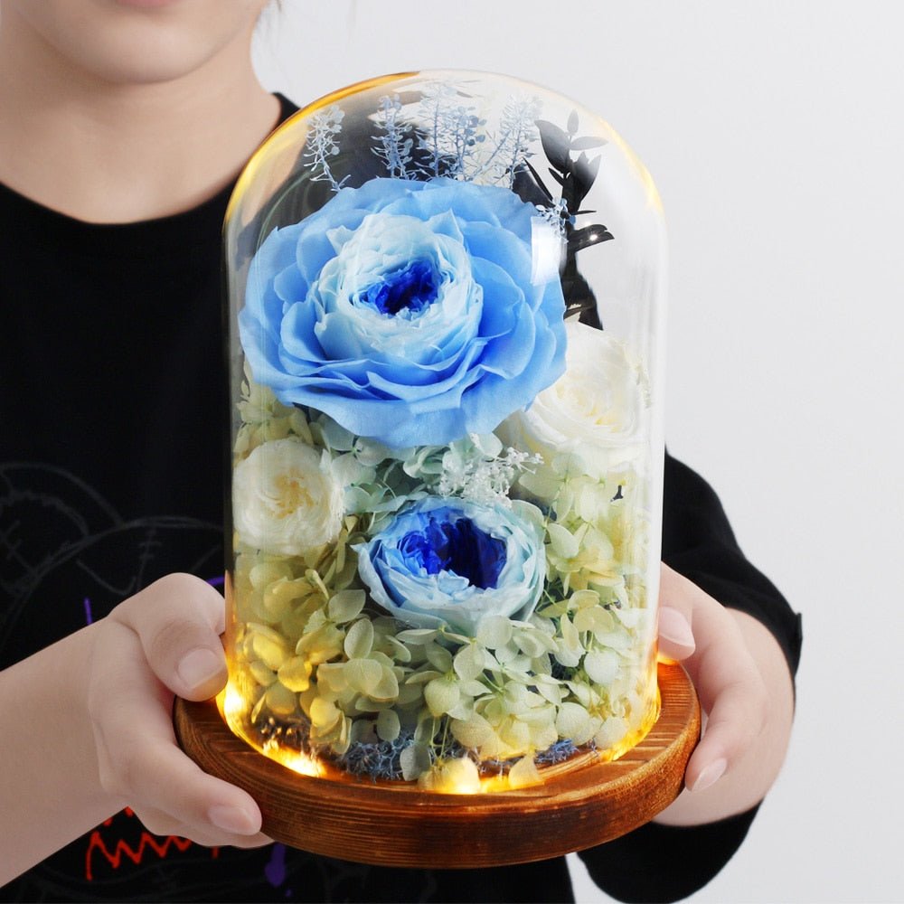Eternal Roses (Natural) Blue