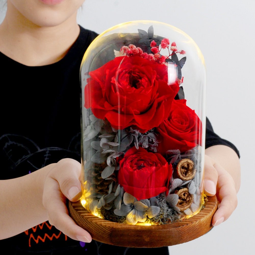 Eternal Roses (Natural) Red