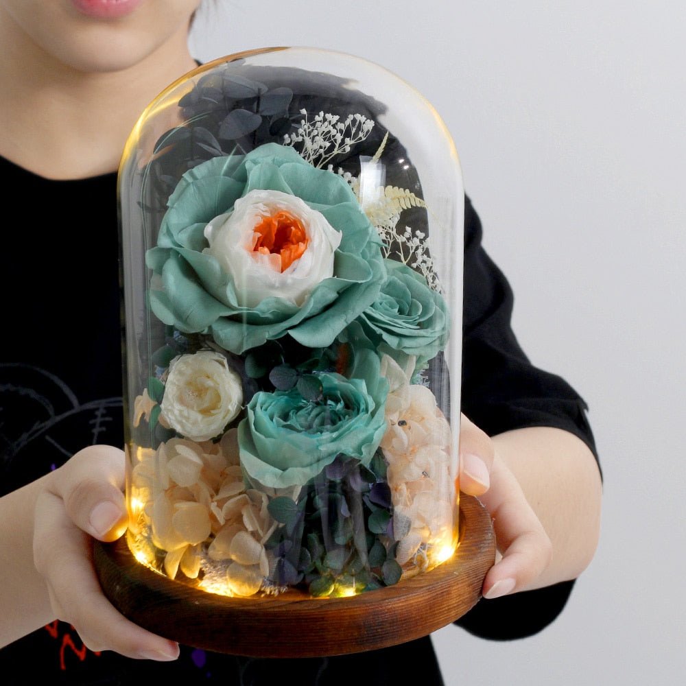 Eternal Roses (Natural) Green