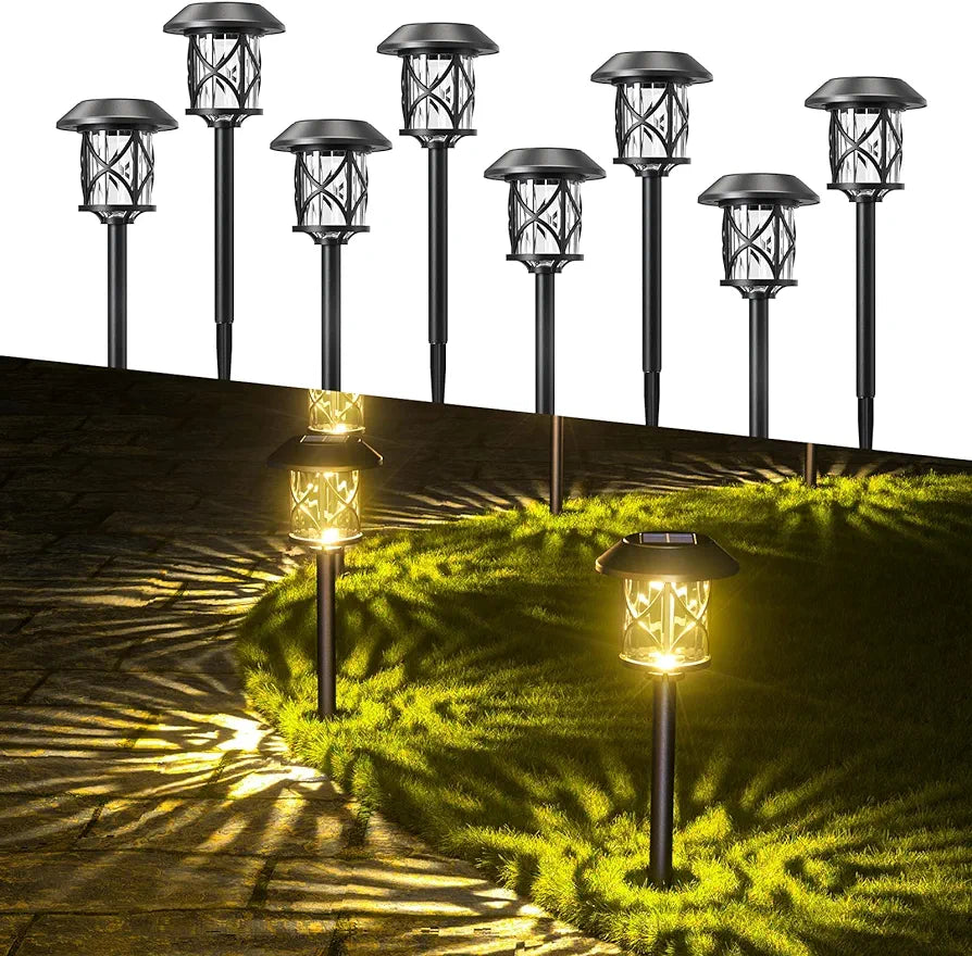 Pack Of 8 Pathway Lights