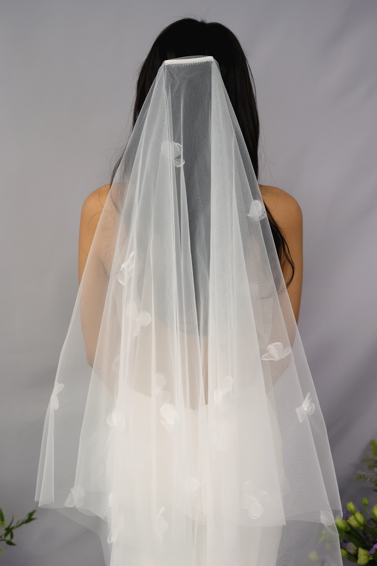 Isabelle Floral Veil