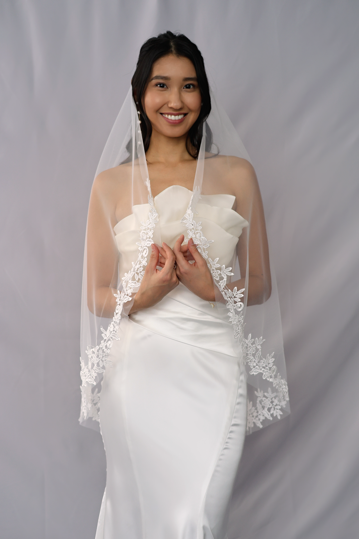 Penelope Embroidered Veil