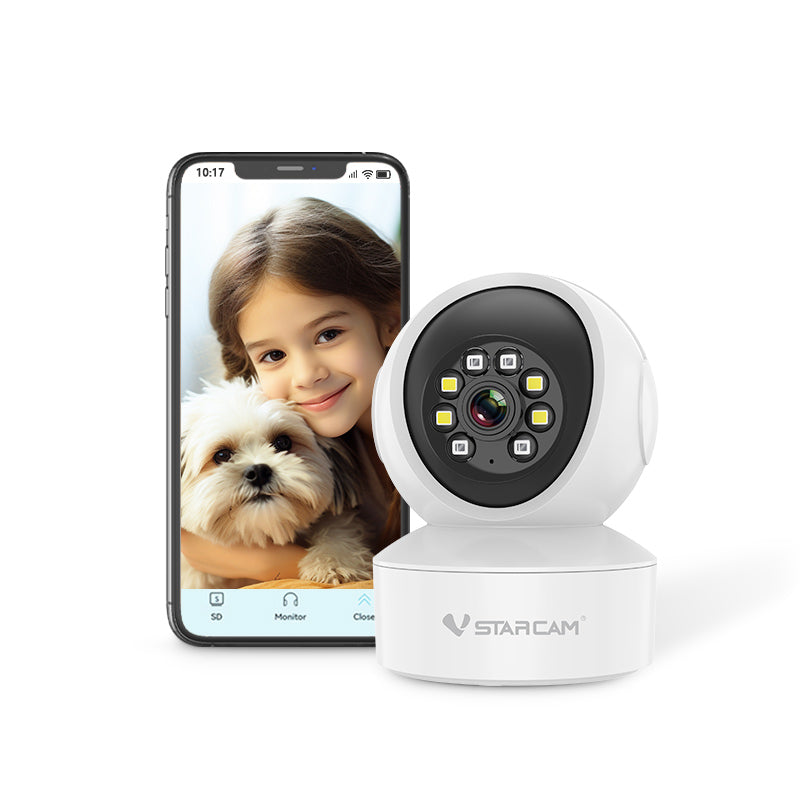 2K Indoor WIFI Camera Wireless Security Camera with Color Night Vision,2-Way Talk| CS49L