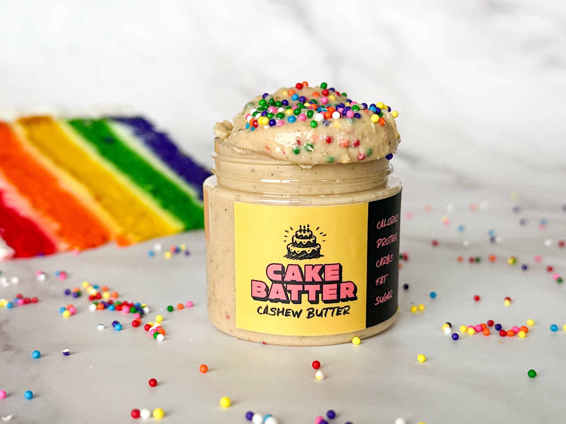 Cake Batter Protein Cashew Butter