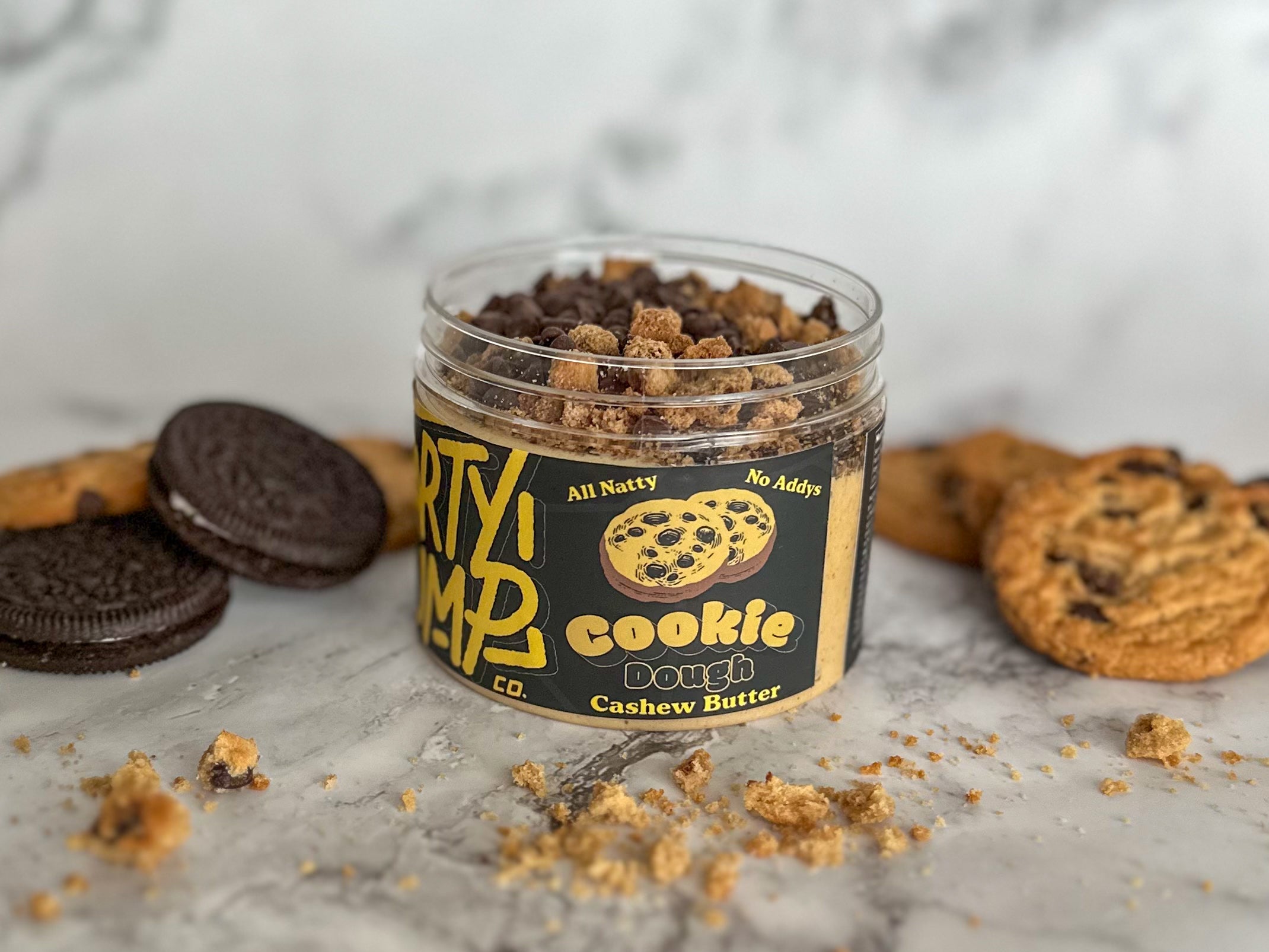 Cookie Dough Protein Cashew Butter