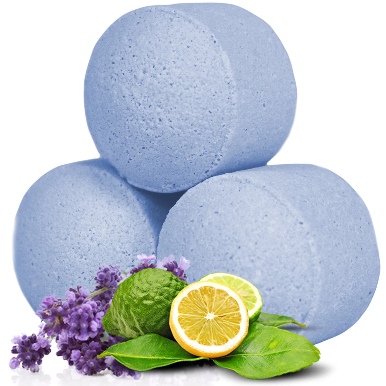 10 Bath Bombs - Bergamot & Lavender