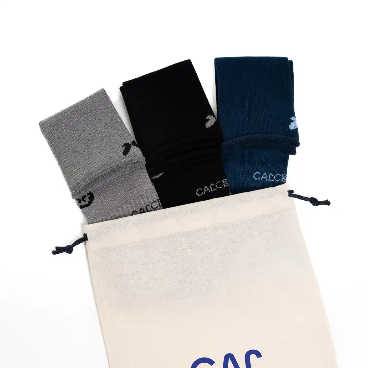 Pack Regalo 3x2 Gris, Negro, Azul