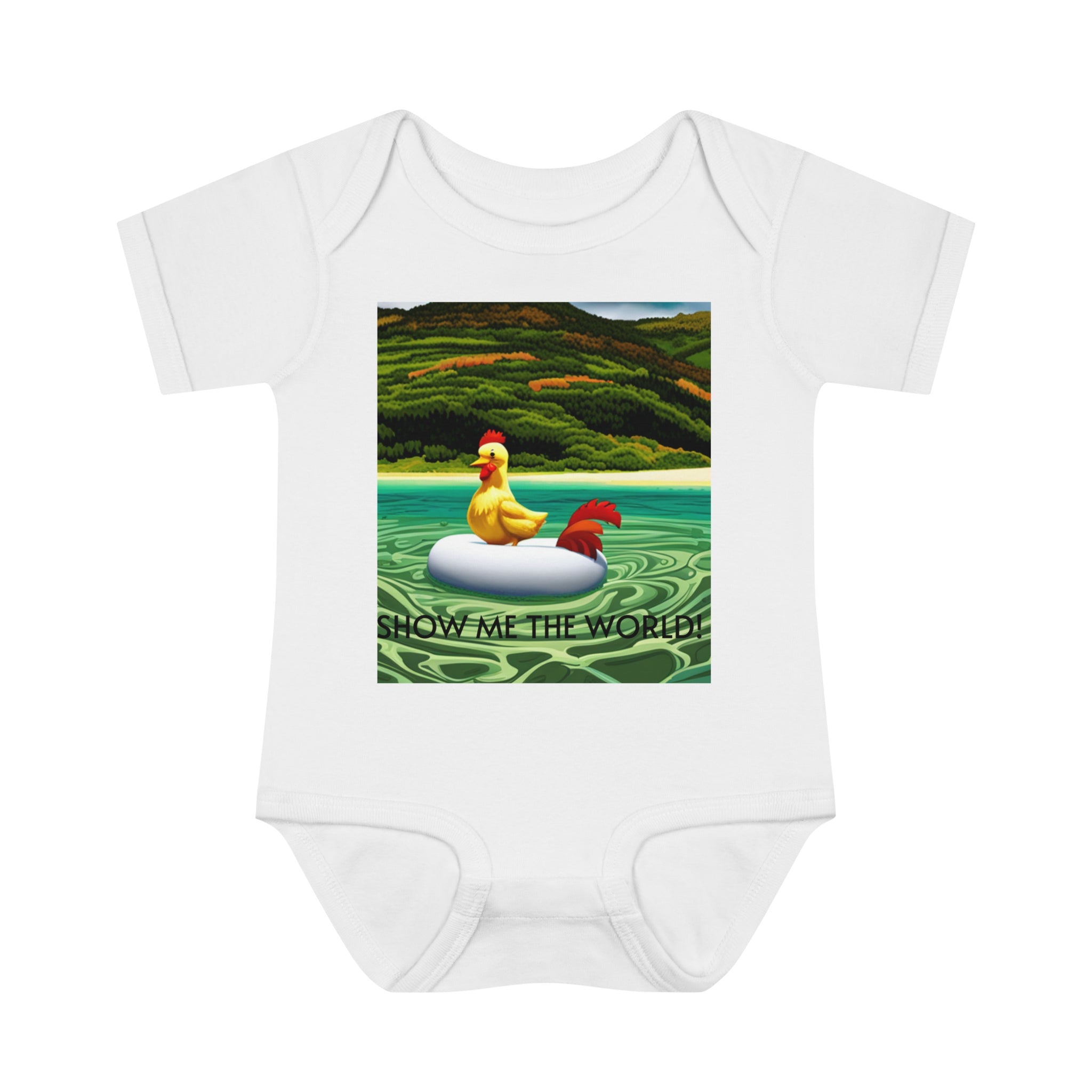 Infant Baby Rib Bodysuit KAUAI