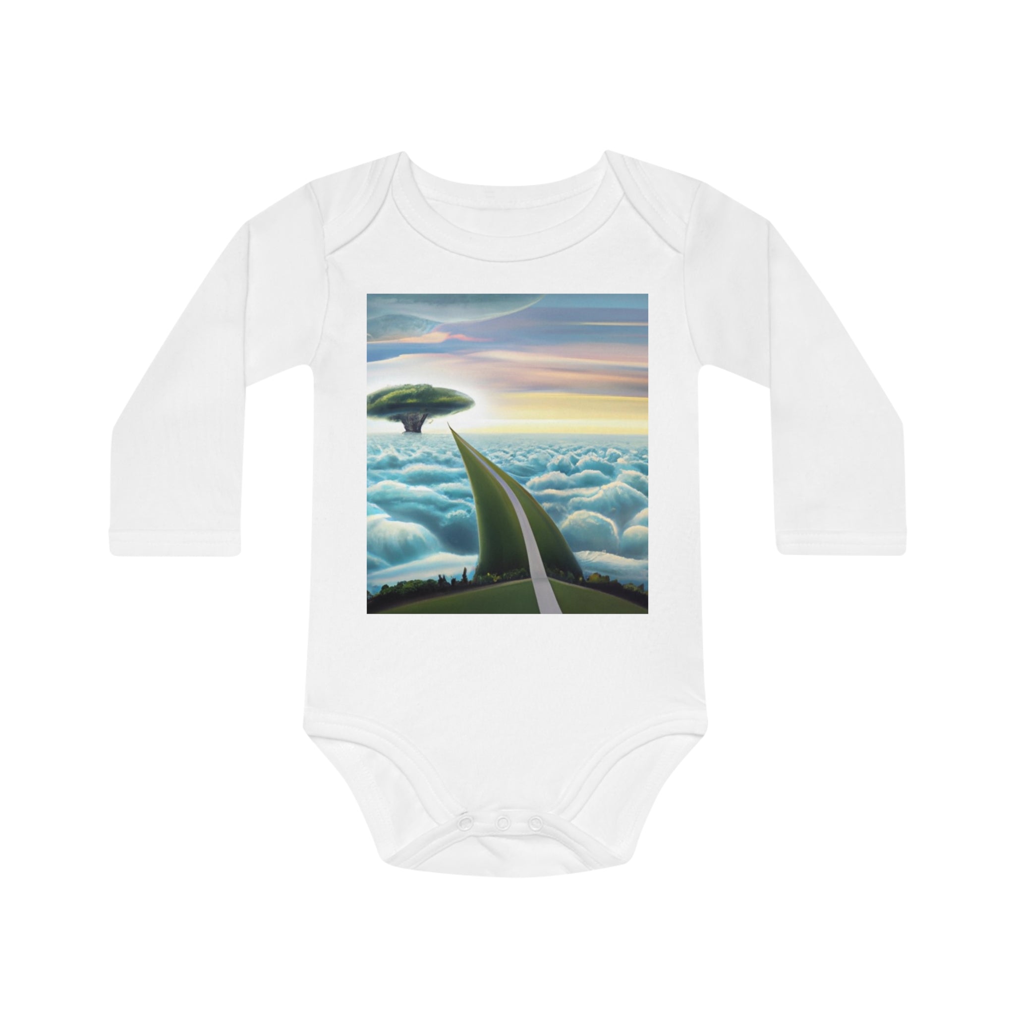 Baby Long-Sleeve Organic Bodysuit