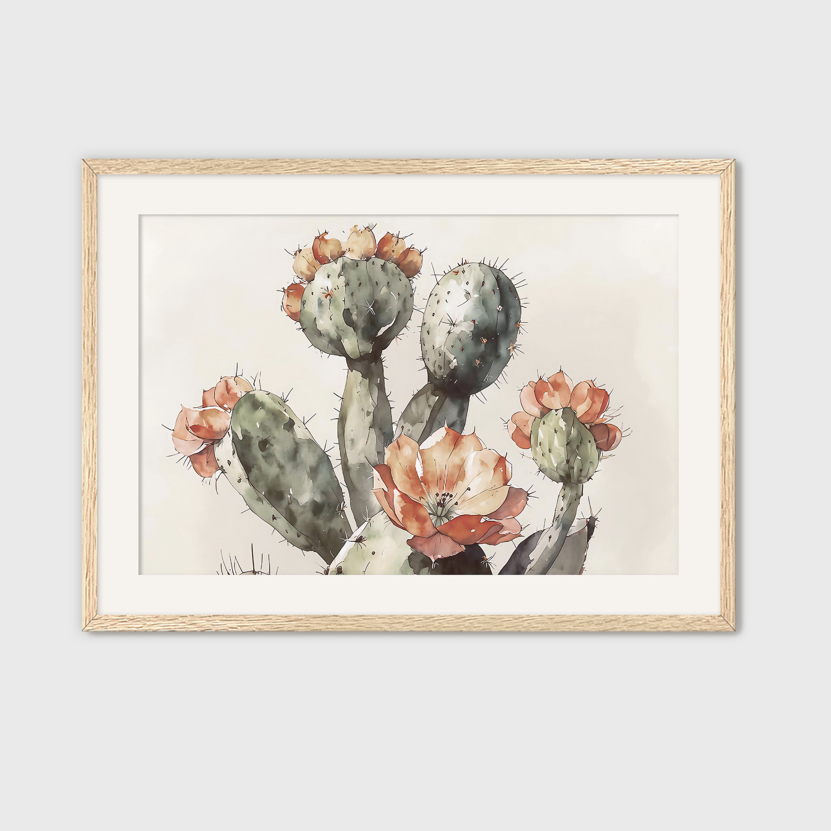 Cactus Painting 07-1x