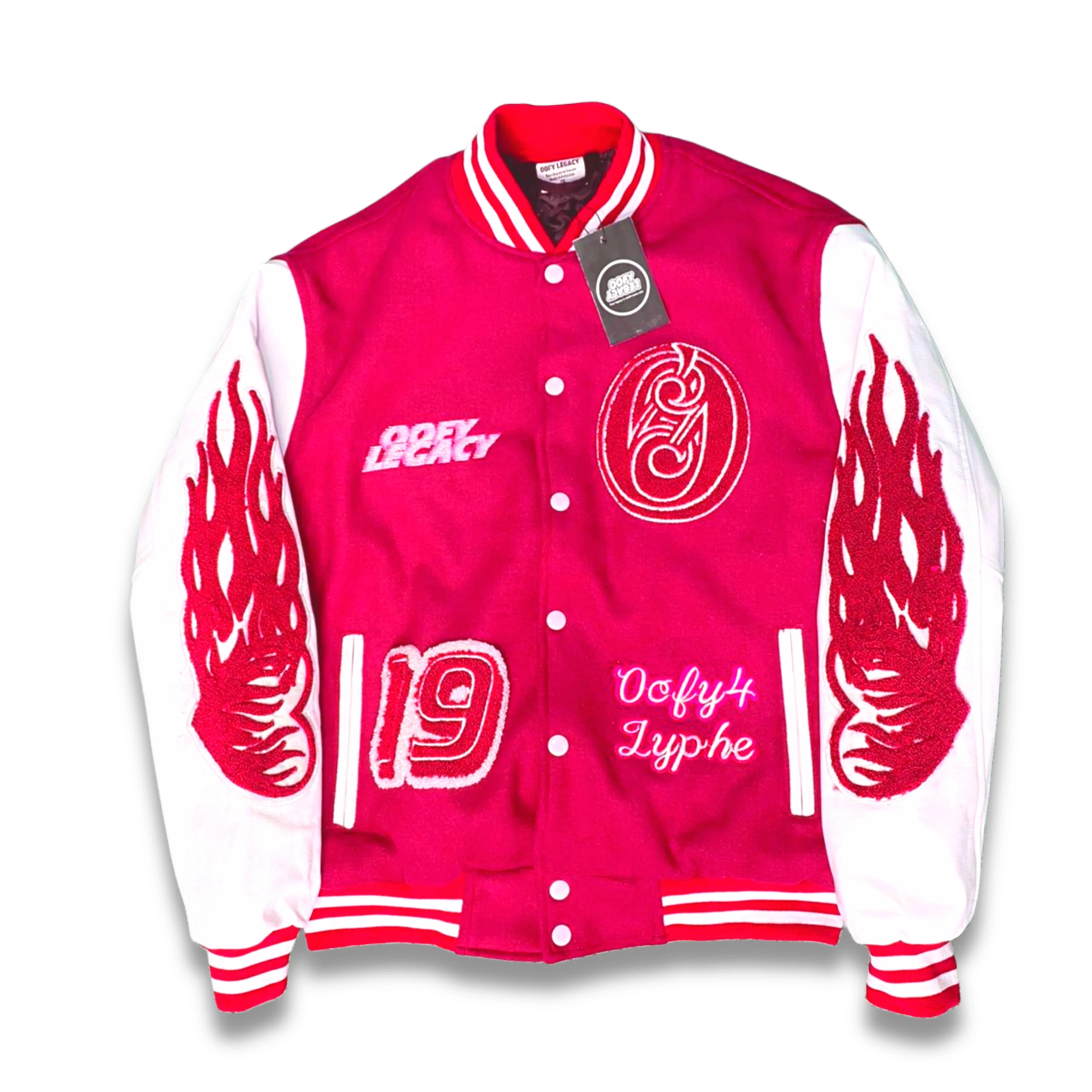 HOF Varsity Jacket Pink