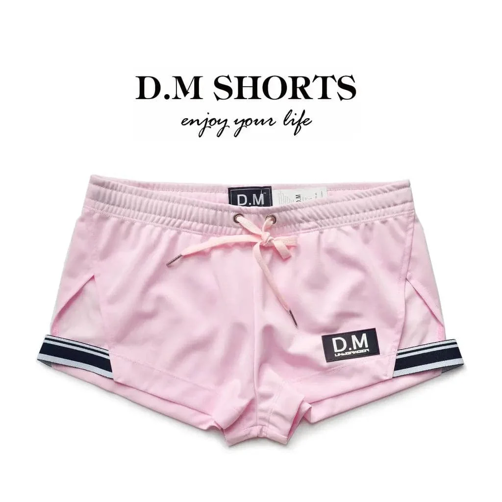 D.M Men's Boxers Home Pants Low Waist Sexy