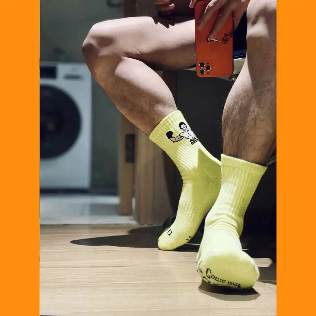 D.m Socks Mid-Calf Length
