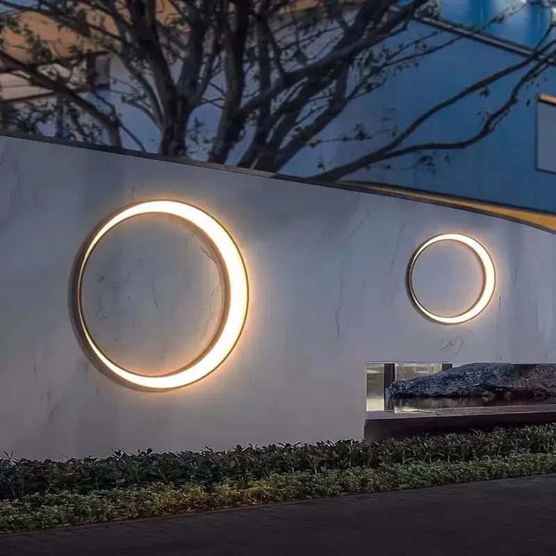Waterproof Outdoor Led Moon Wall Light for Garden, Porch