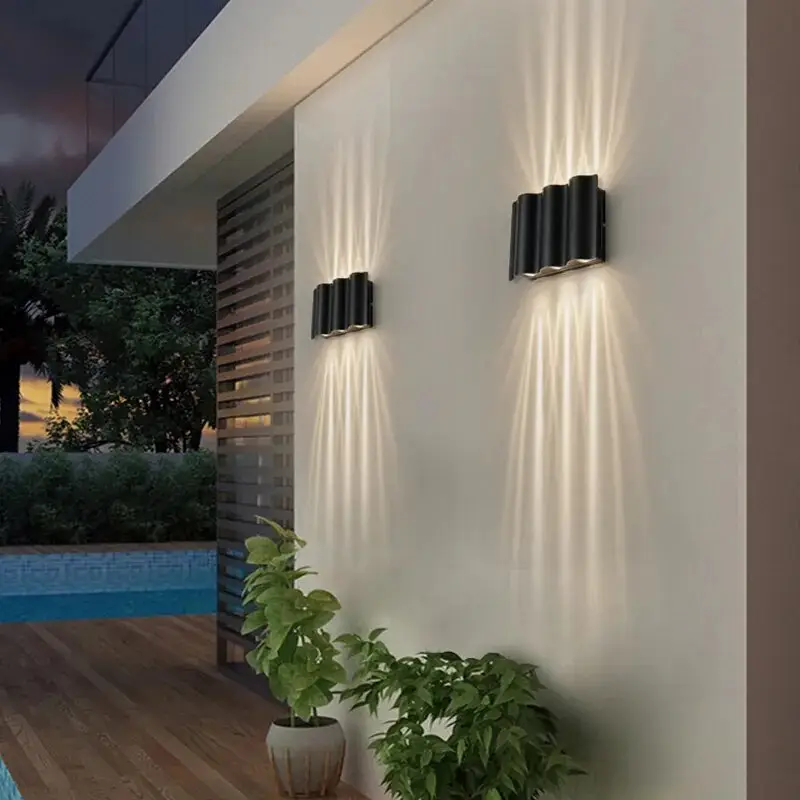 Waterproof Outdoor Simple Wall Sconce Light for Garden, Porch