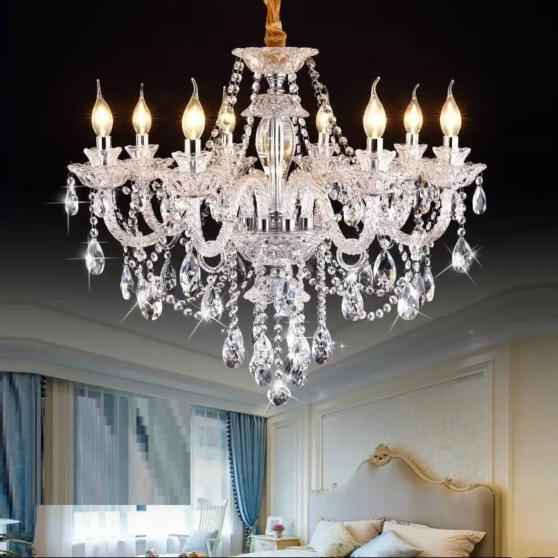 Luxury Modern Crystal Candle Chandelier
