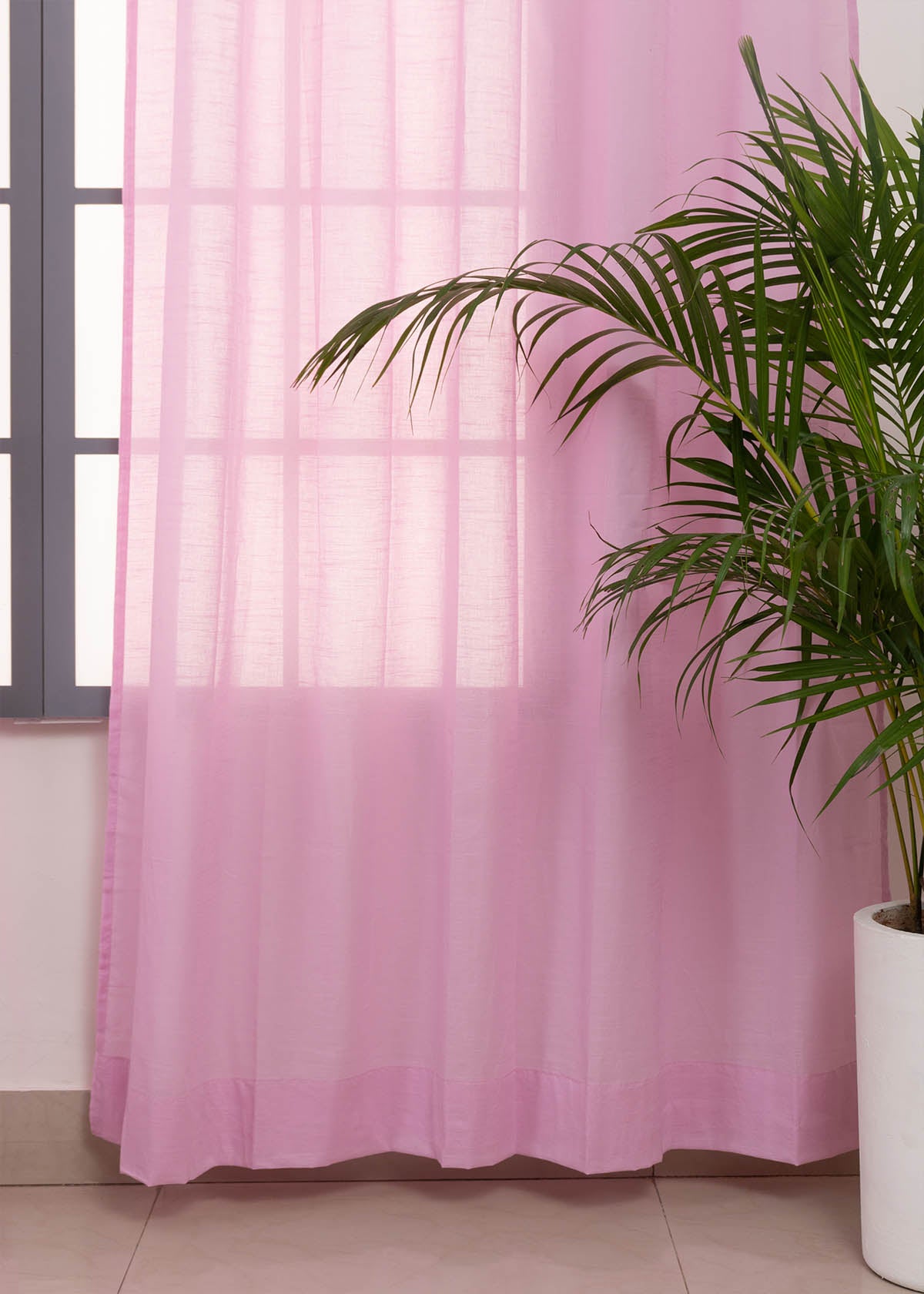 Solid Sheer Curtain - Lavender