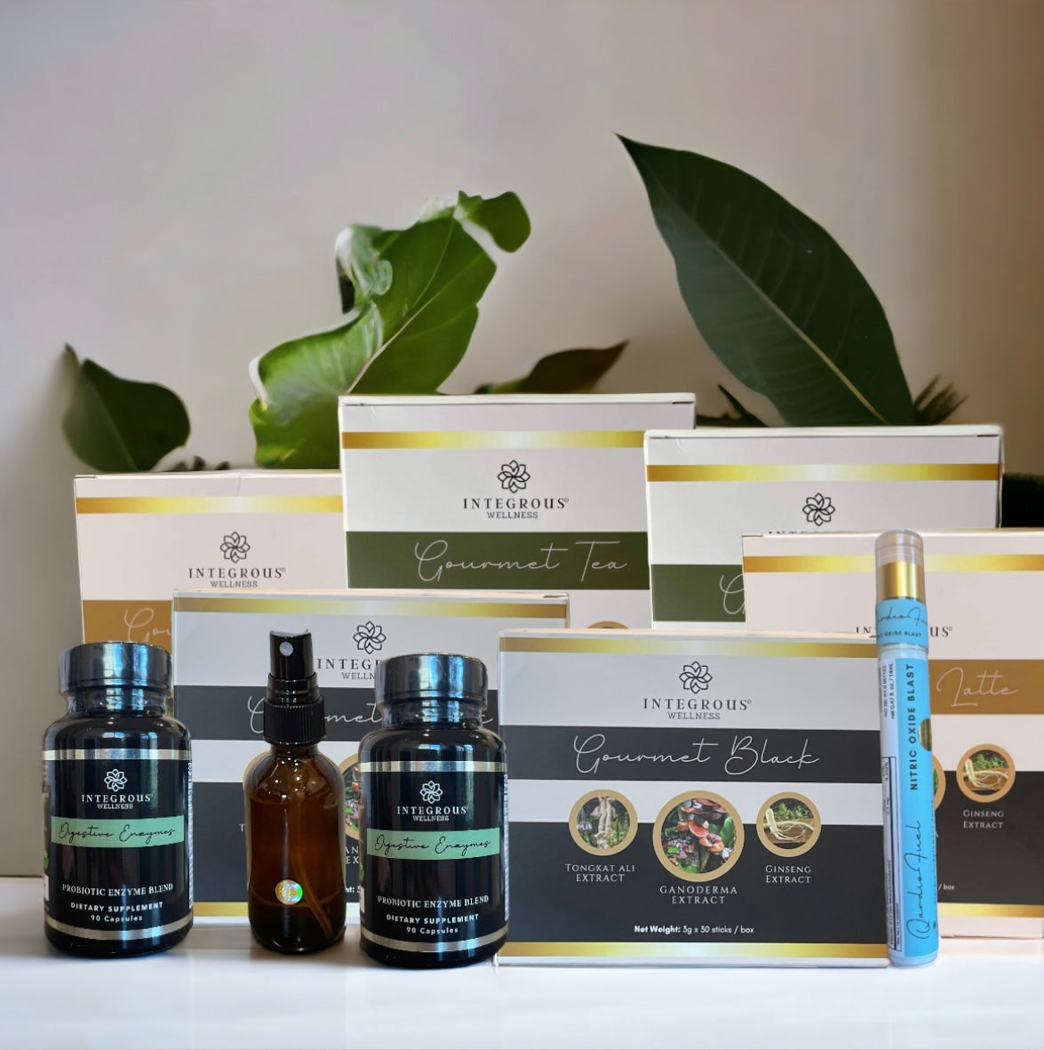 Savings Bundle Enrollment Kit (2 Enzymes/1 QardioFuel/1 Gourmet Cocoa/2 Gourmet Black/2 Gourmet Latte/2 Gourmet Tea/12 Pack Qubits//$150 in Coupons) ($180 Savings)