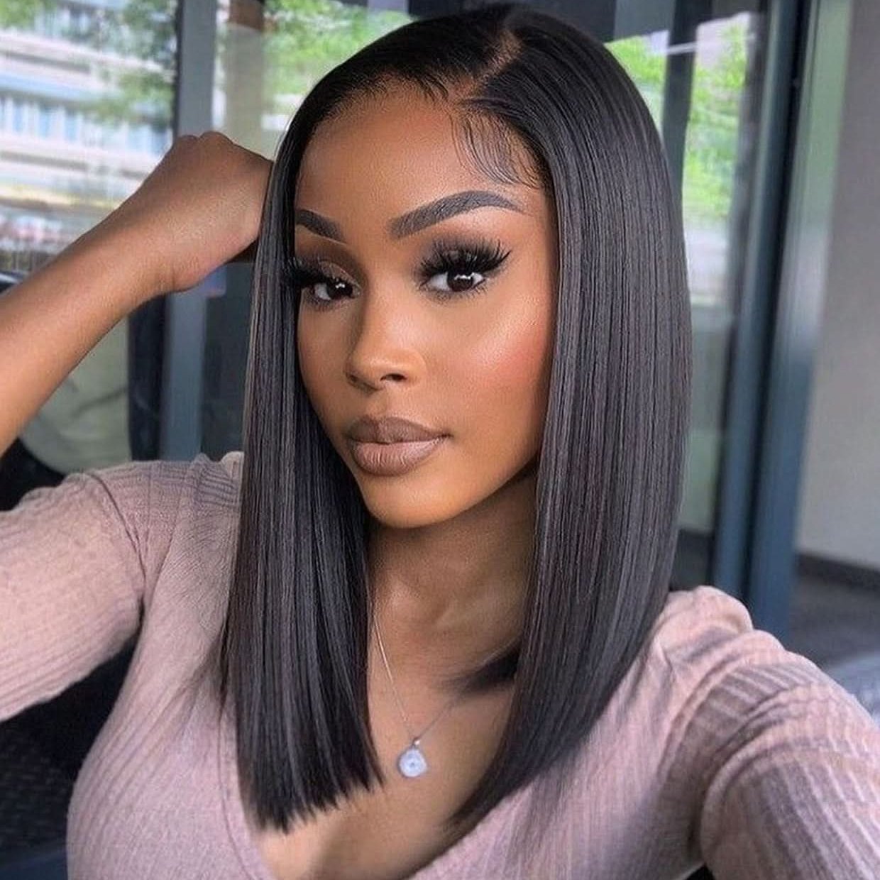 13X4 HD Lace Straight Natural Black Closure