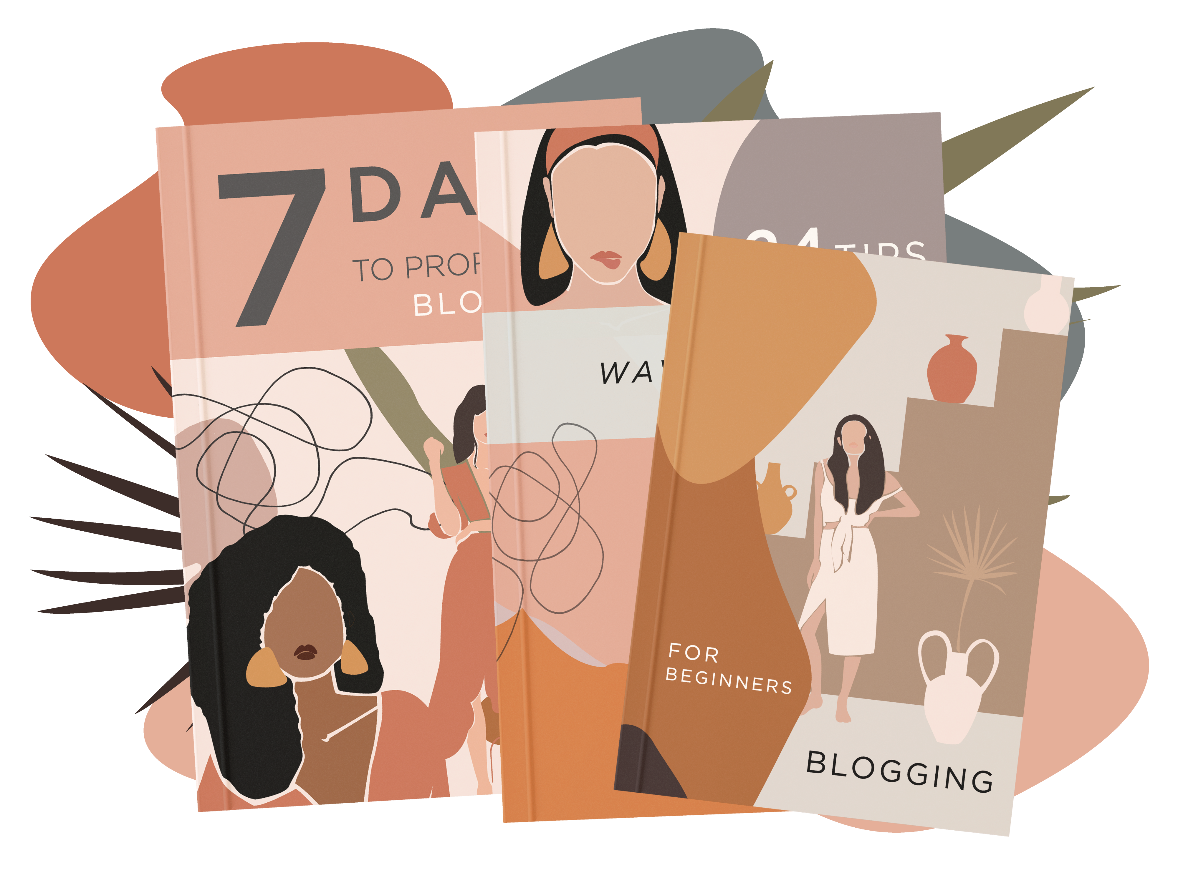 BUNDLE: 7 Days to Profitable Blogging, Blogging For Beginners & 24 Tips to Get a Daily Wave of Traffic to Your Blog Ebooks