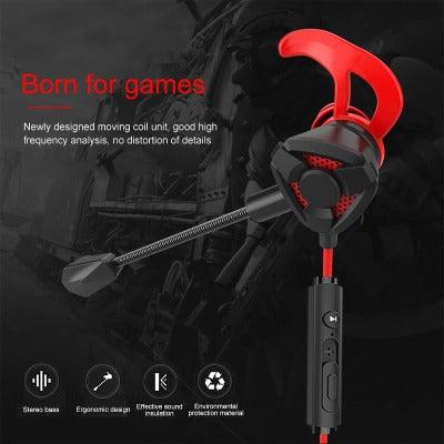 Gaming Earbuds With Mic For Pubg PS4 CSGO Casque