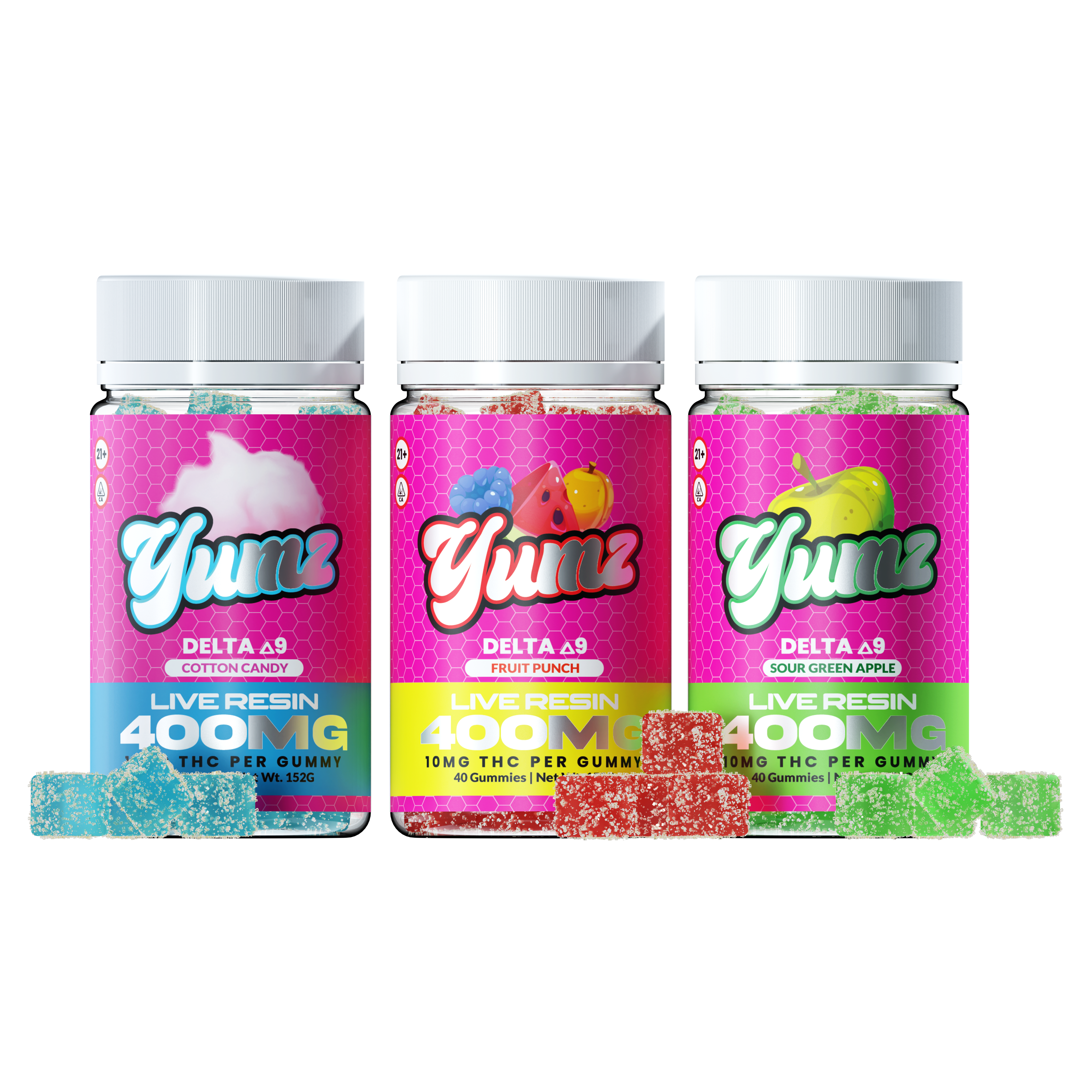 YUMZ ( DELTA 9 THC GUMMIES ) 400mg ( BUNDLE )