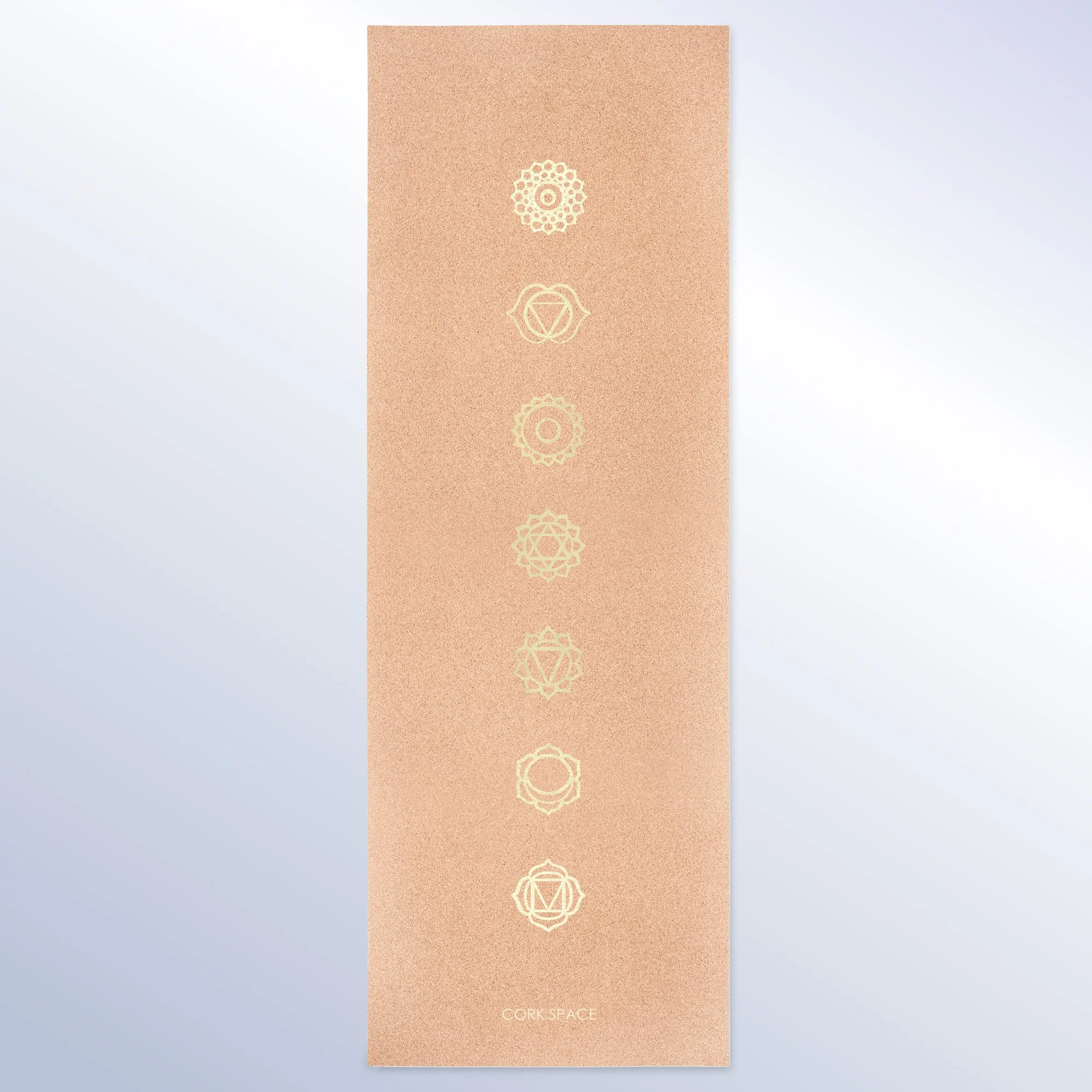 Balance Series Golden Chakra Cork Yoga Mat