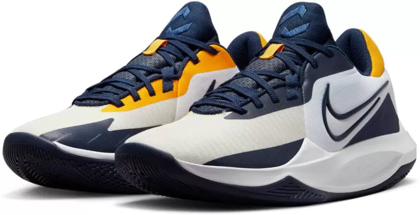 NK PRECISION VI Basketball Shoes For Men  (White)