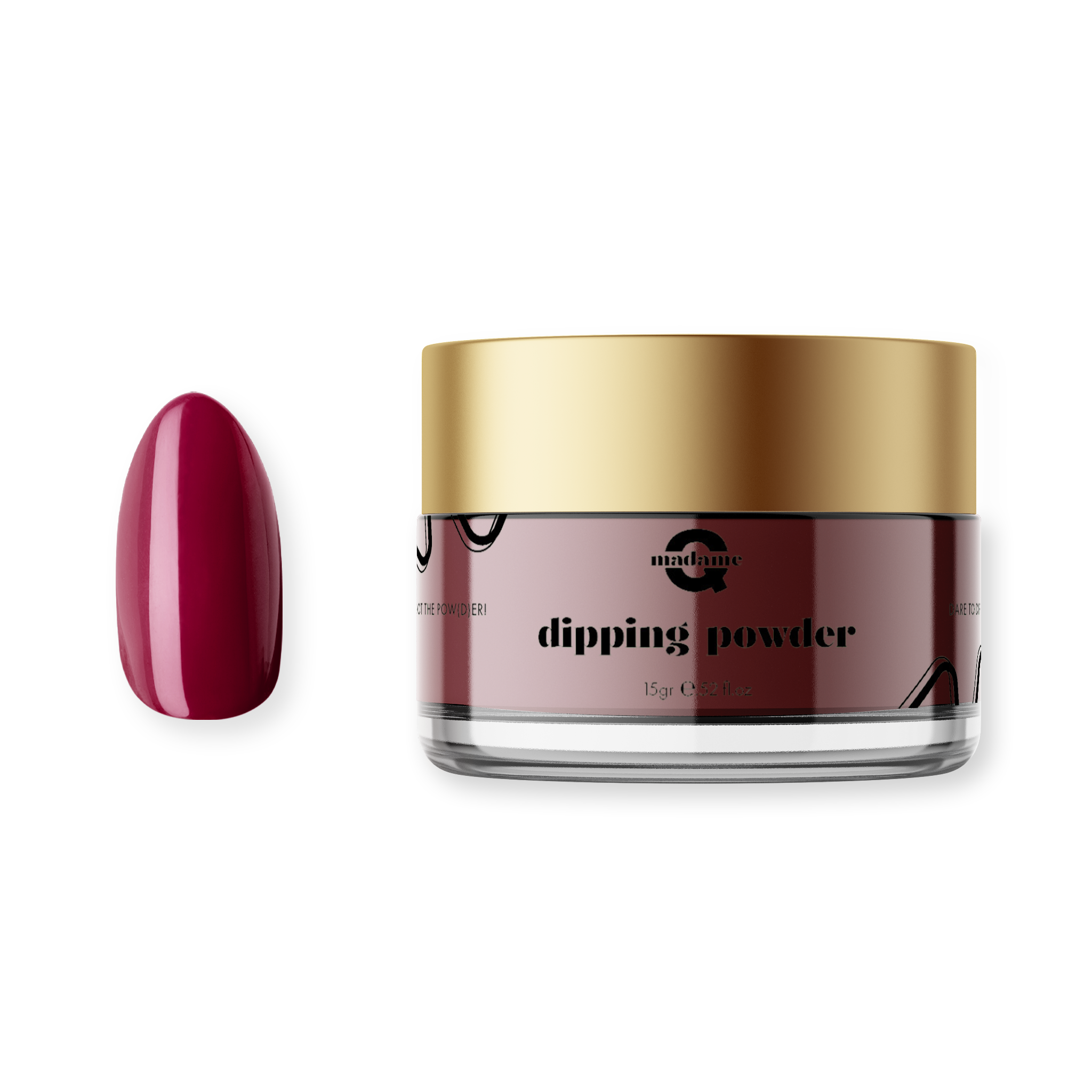 Red-iculous Dipping Powder